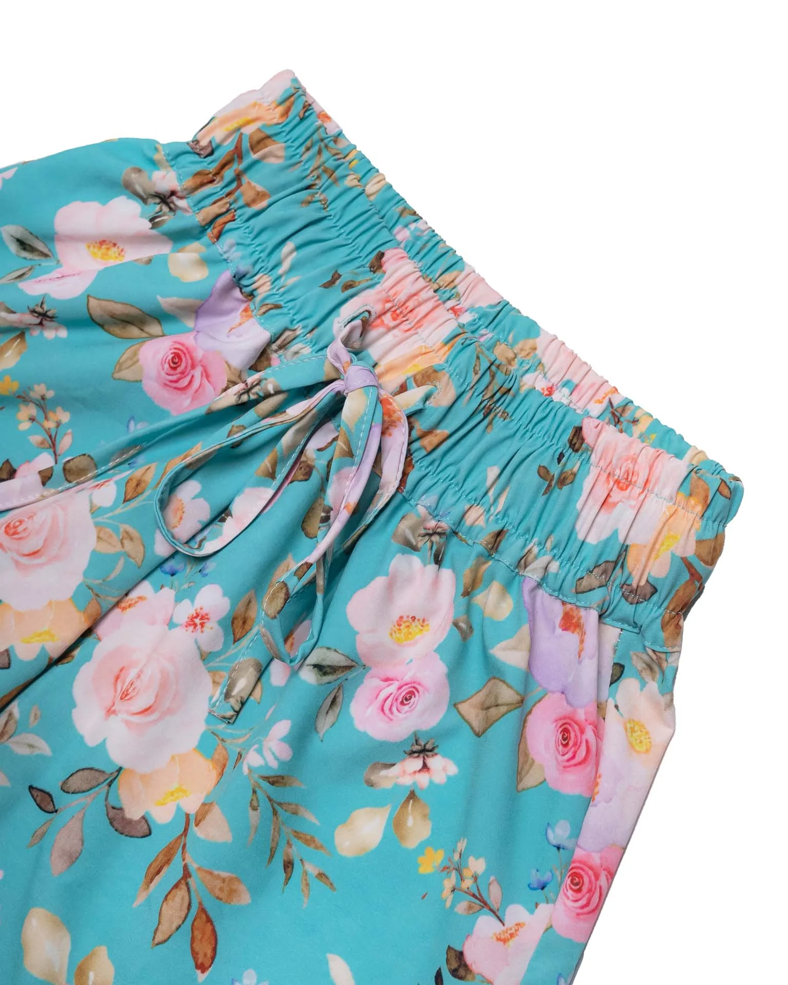 Girls Board Shorts with Tie - Image 3