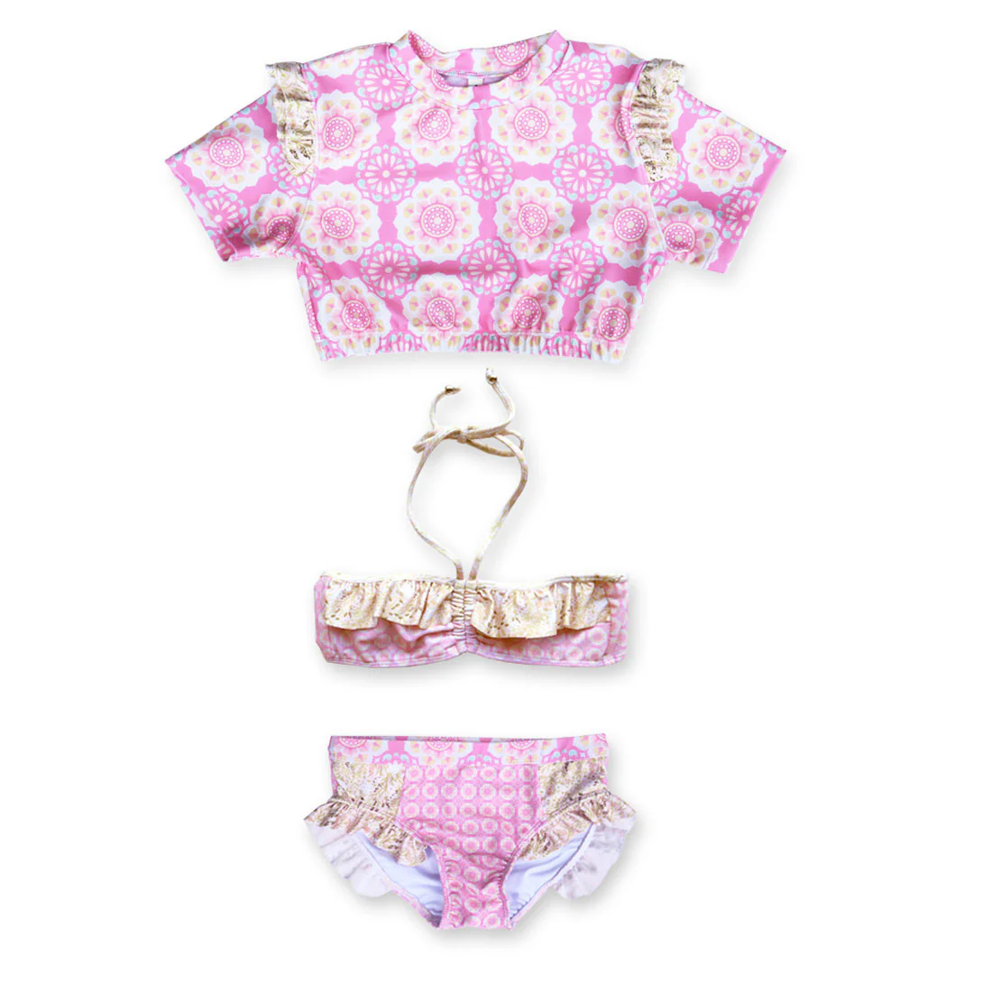 Lotus Pink 3 Piece Set