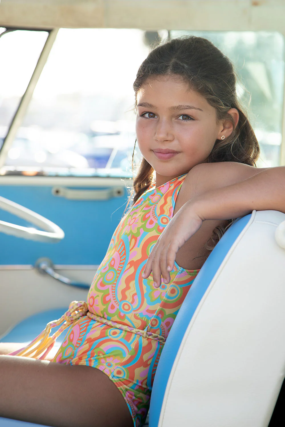 Peace, Love & Happiness Belt One Piece (Lilly) - Image 5