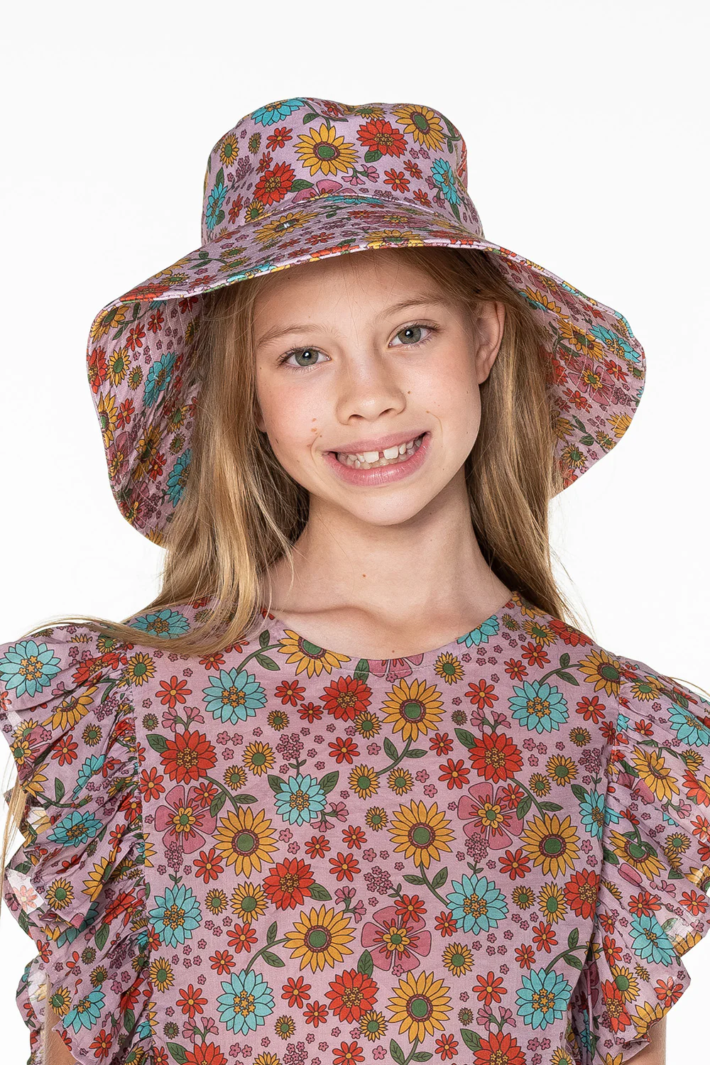 Peace, Love & Happiness Bucket Hat (Harmony) - Image 2