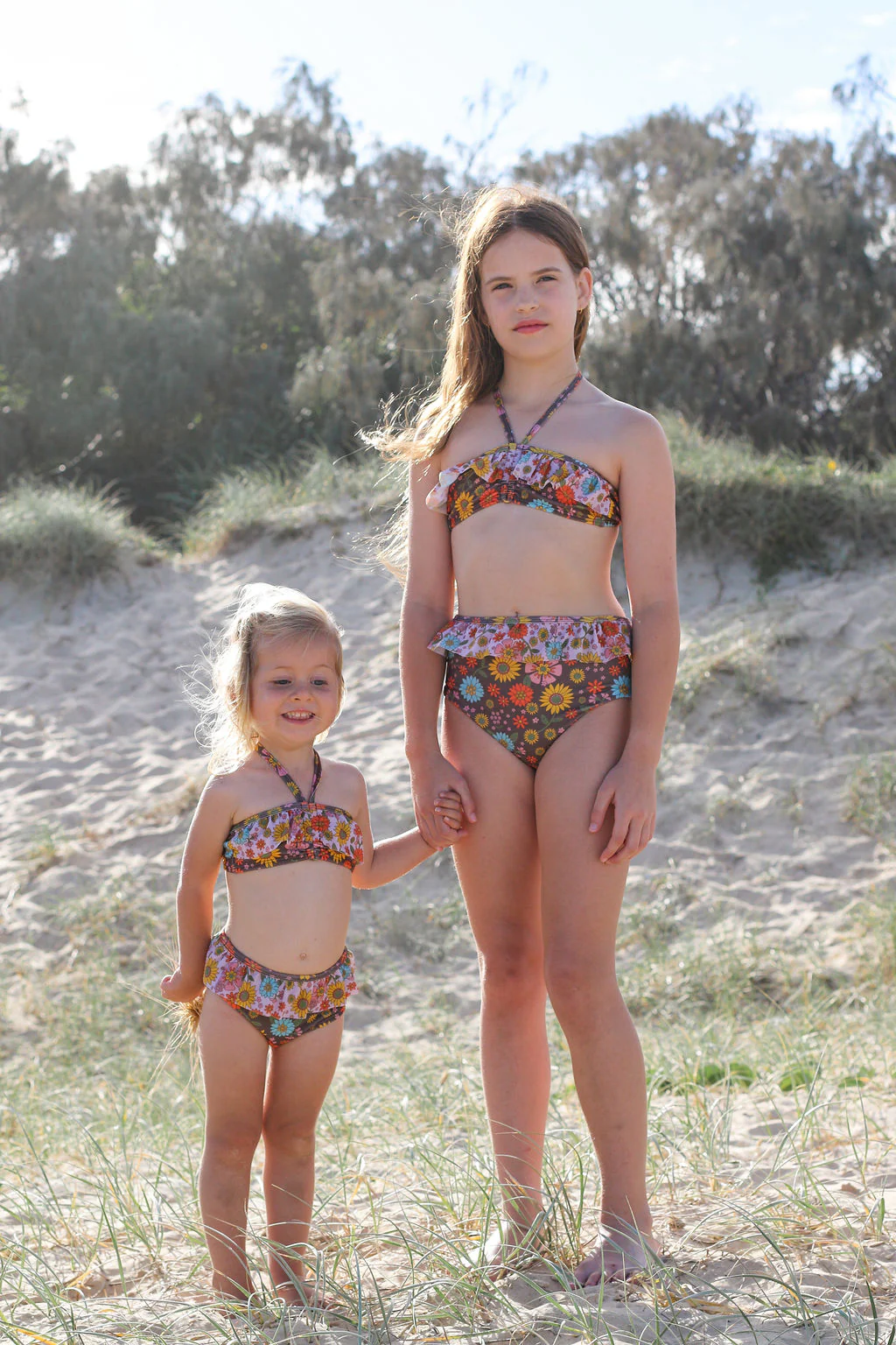 Peace, Love & Happiness High Waisted Bikini (Poppy) - Image 2