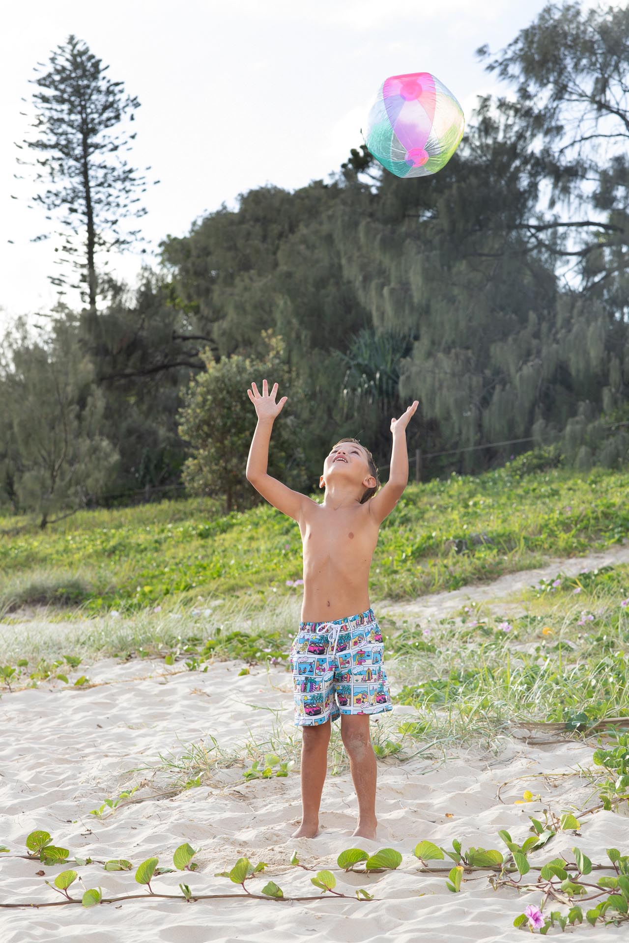 Boys Board Shorts (Bondi Print) - Image 2