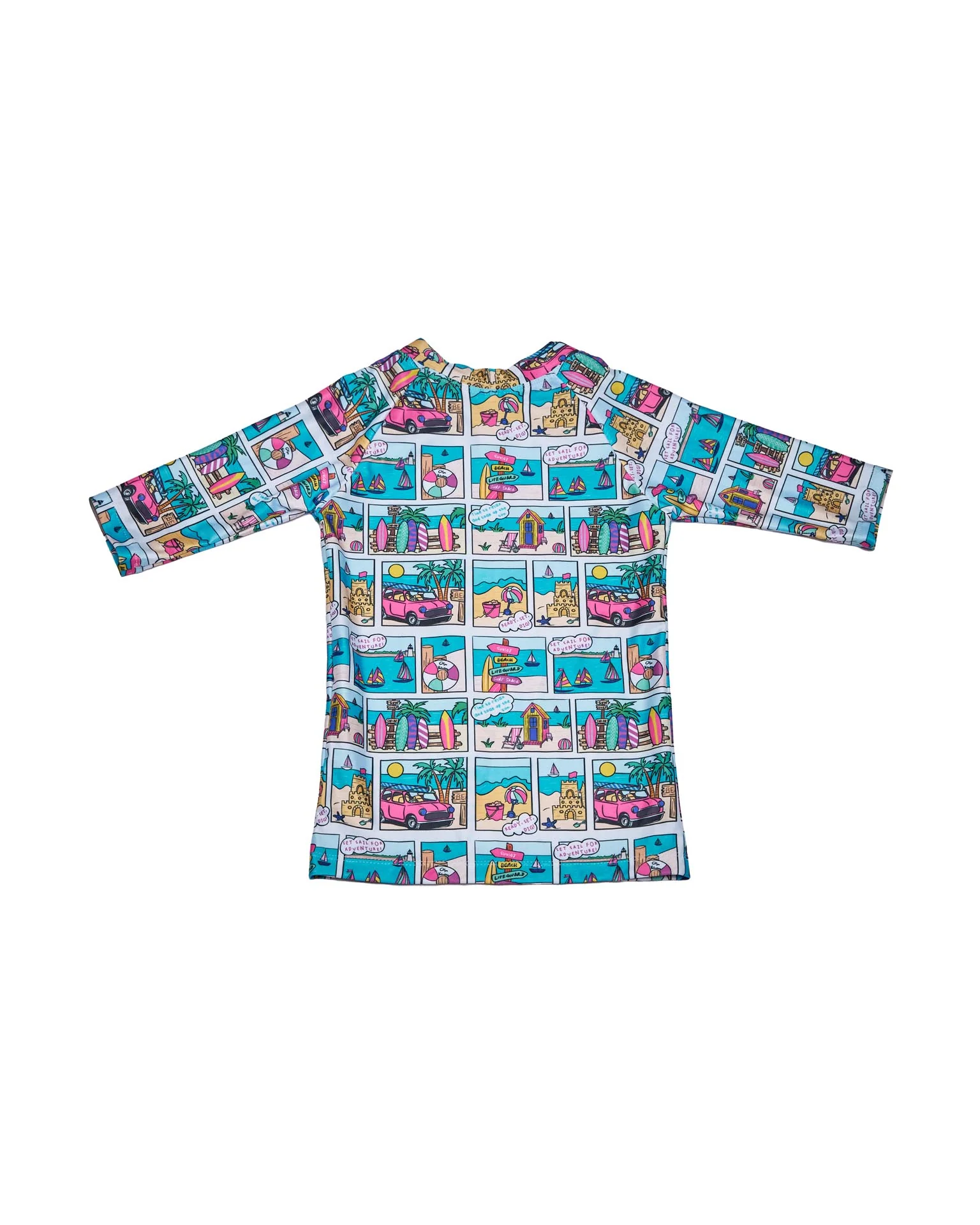 Boys Short Sleeve Rashie – UPF 50+ (Bondi) - Image 3
