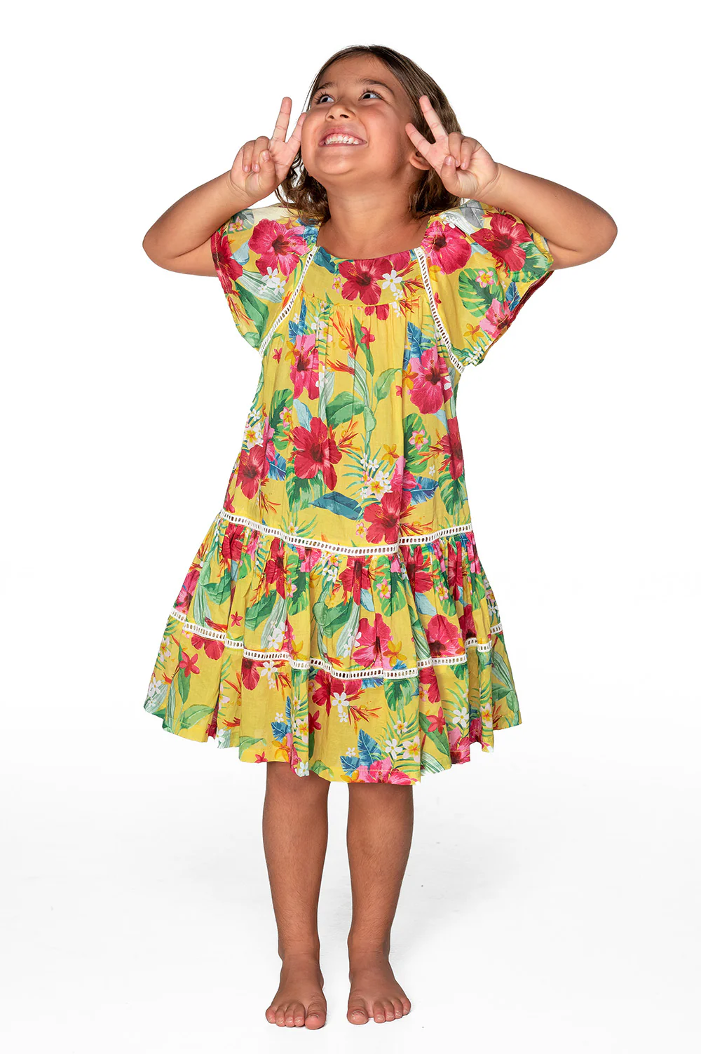 Tropicana Short Sleeve Dress (Lei) - Image 3