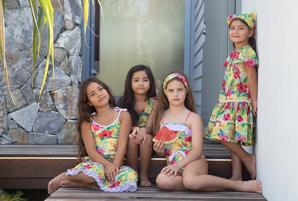 Tropicana Short Sleeve Dress (Lei) - Image 4