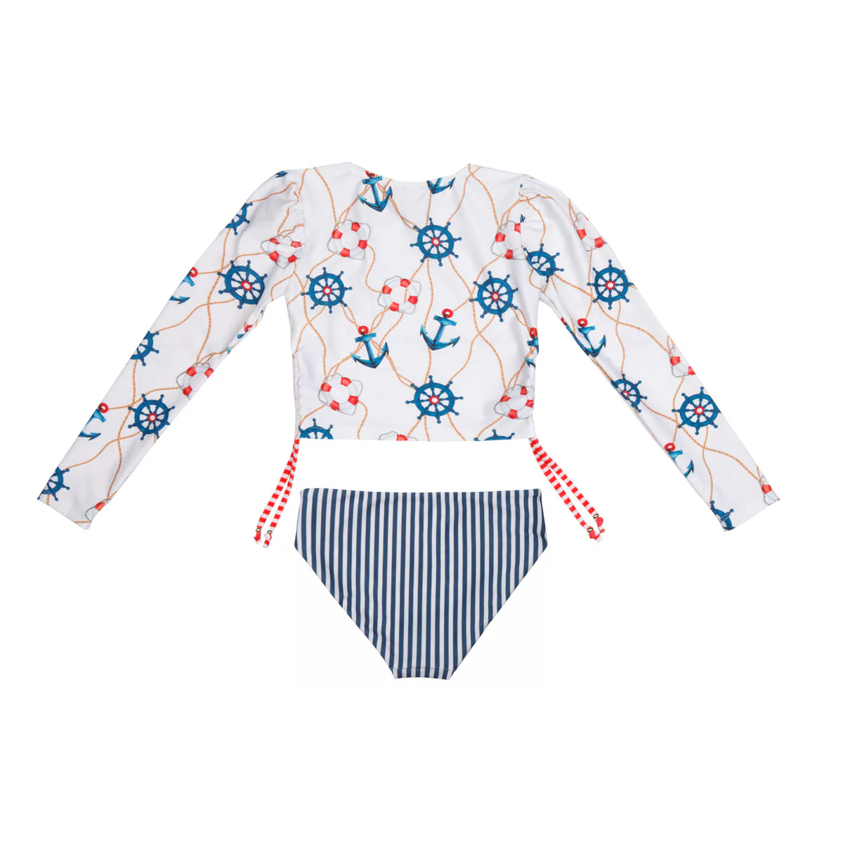 2 Piece Swimsuit Set with Side Ties - Image 6