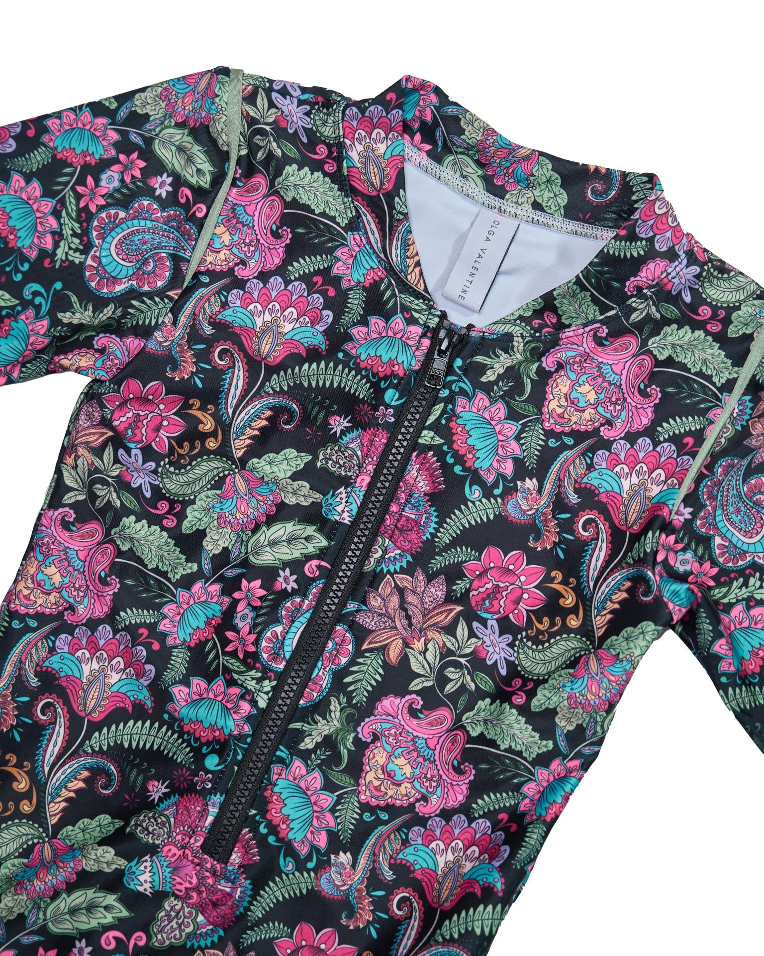 Girls Long Sleeve Swimsuit (Phoenix Print) - Image 3